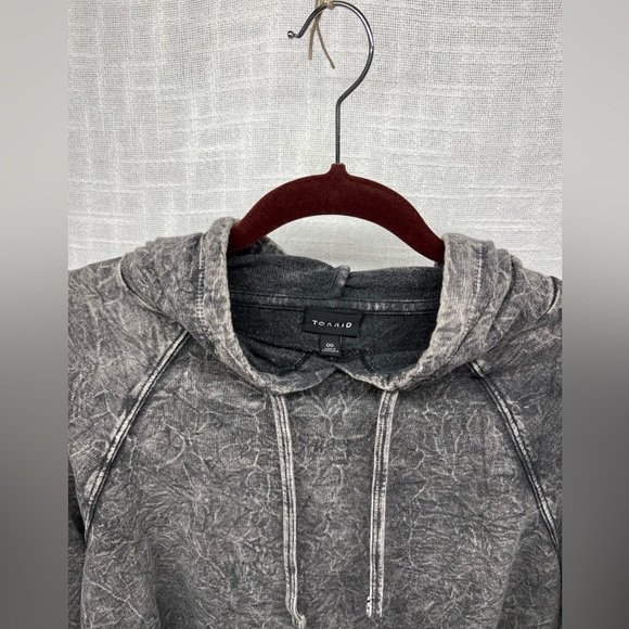 Torrid Black Midi Hoodie - Plus Size 00 - Picture 5 of 9